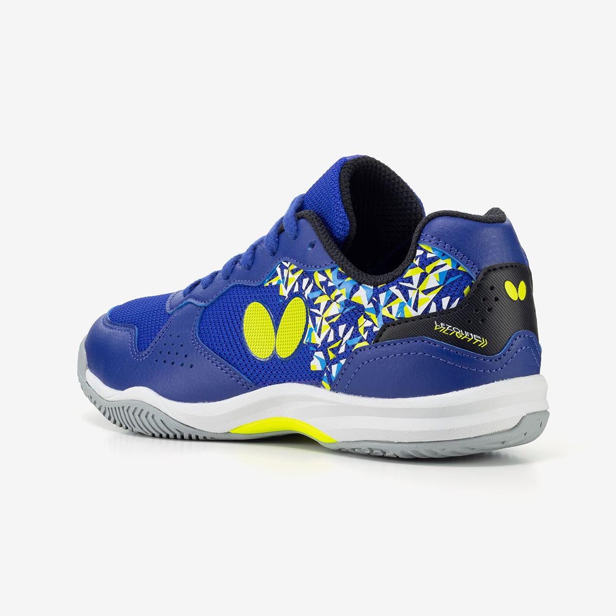 Butterfly Vilight II Table Tennis Shoes - Royal Blue - Rear Angle